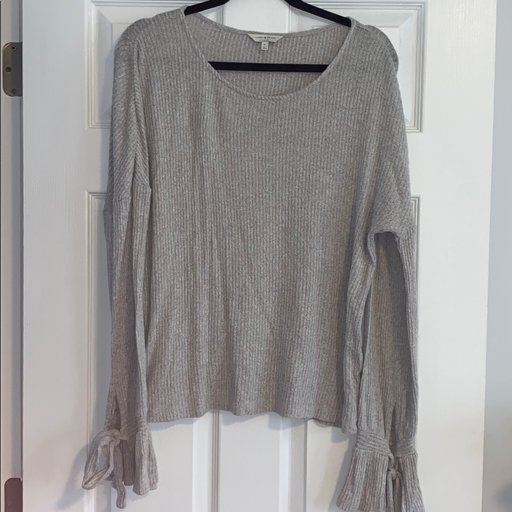 Lucky Brand Sweater with tie sleeves